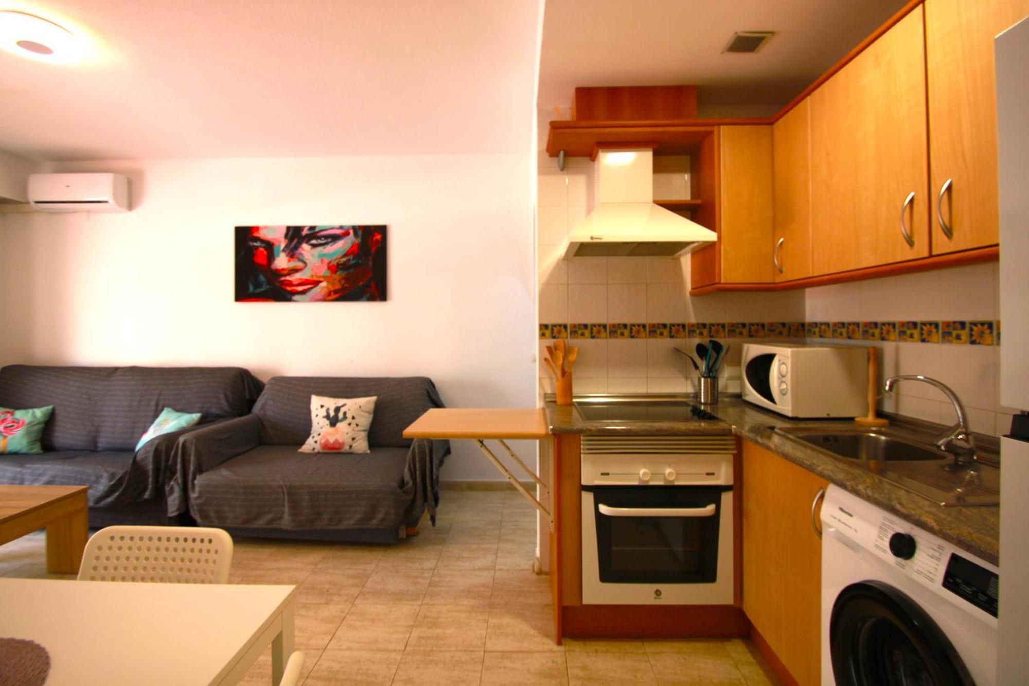 Apartamento Casaturis En Los Arenales Del Sol Ar102 Con Terraza Y Piscina Exterior photo